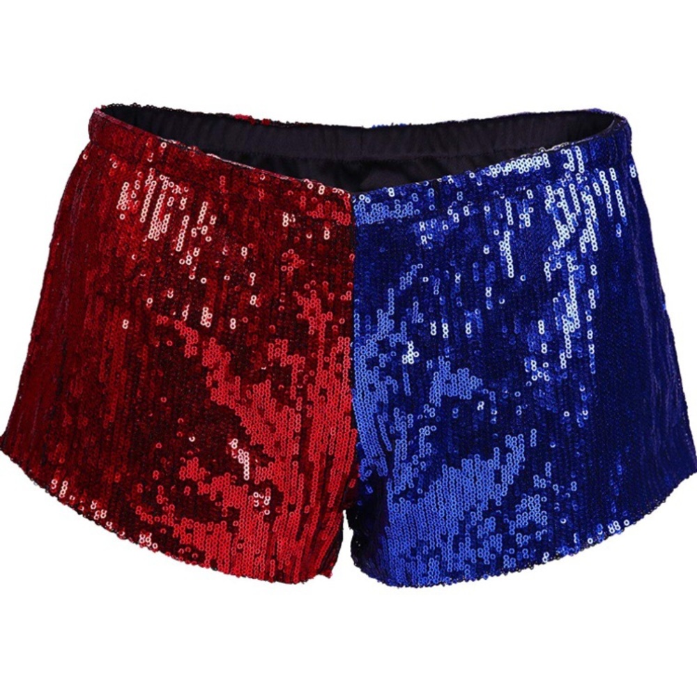 Harley Quinn Sequin Shorts